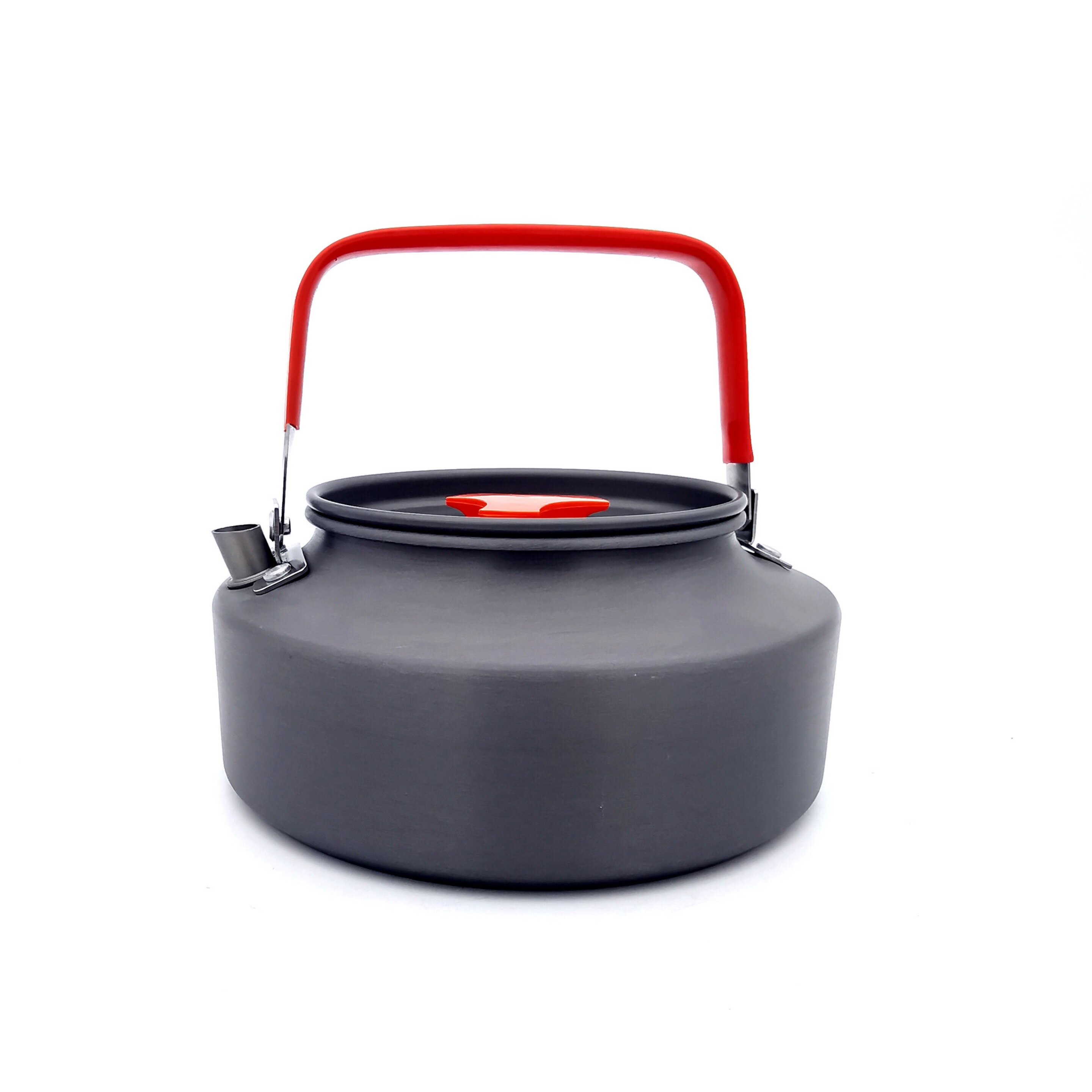 K & en utomhus 800ml kaffe tekanna camping vattenkokare vandring picknick bbq vattenkokare vattenkruka aluminium bekväm att använda