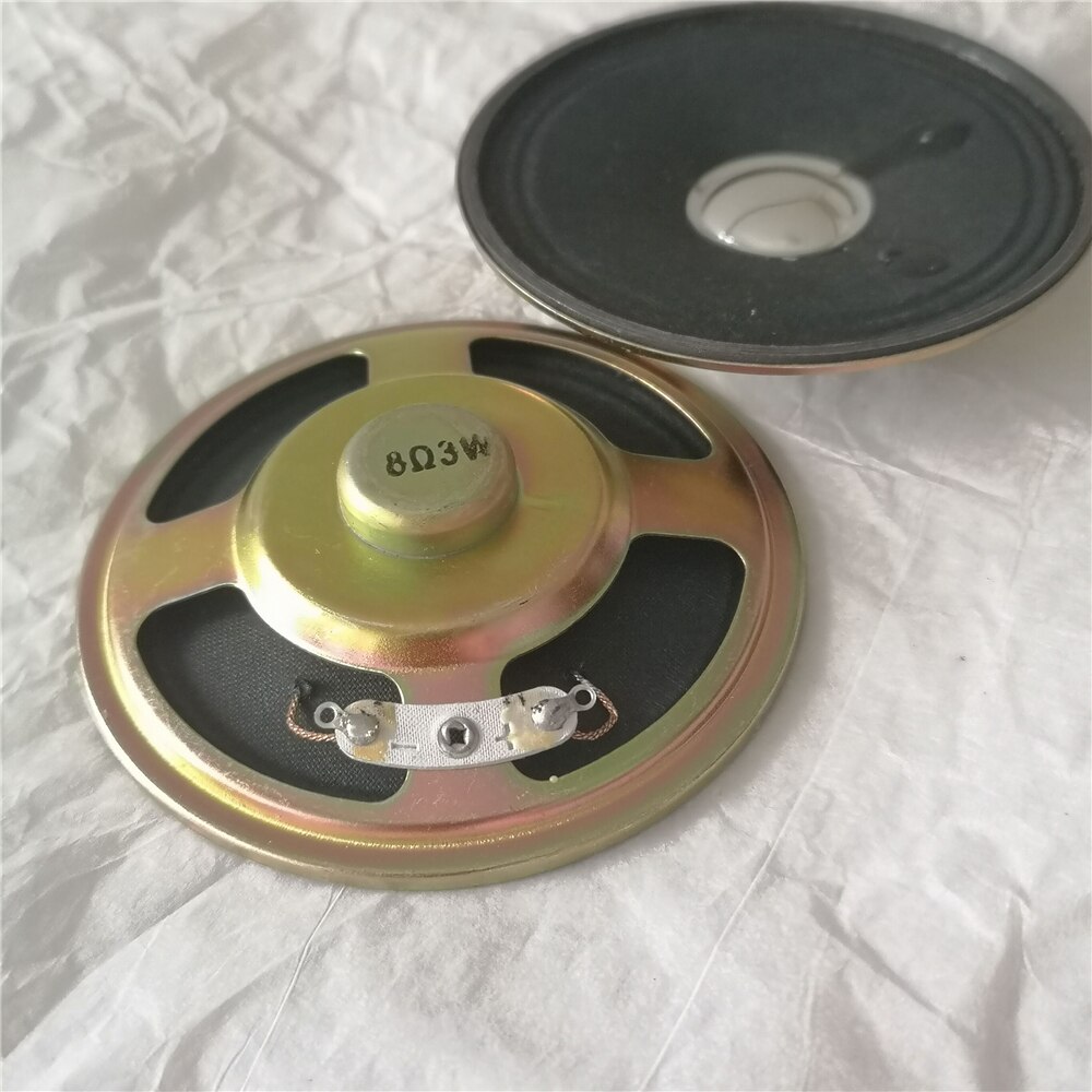 2X 8R 3W 77MM diameter Paper-cone speaker 8 Ohms 3 watts Mini speakers/sound system