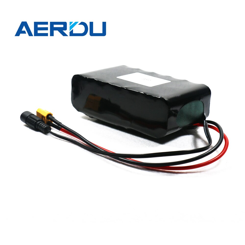 AERDU 2S6P 7.4V 7.2V 21ach 8.4V 18650 akumulator litowo-jonowy 3500mah komórka 40A BMS 240wat wysoka moc zwiększenie napięcia rozszerzenie M365