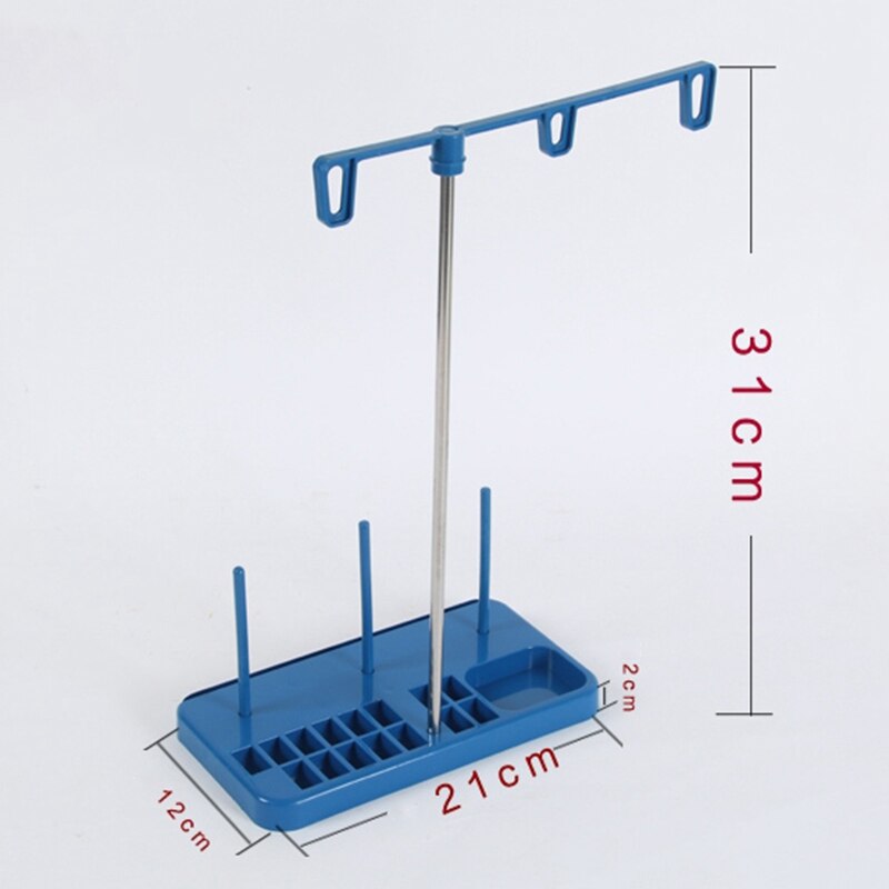 Special Thread /Cotton Spool Stand Three Cone Holder Stands for Sewing Machines 31X21cm