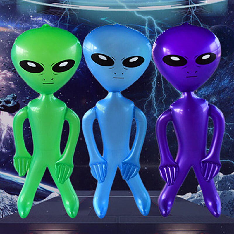 1Pc Pvc Opblaasbare Alien Model Feestartikelen Opblaasbare Model Voor Festival Bar Opblaasbare Alien Model