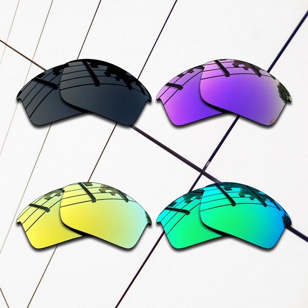 E.O.S Polarized Replacement Lenses for Oakley Bottle Rocket Sunglasses - Varieties Colors: All Polarized 4-Pair