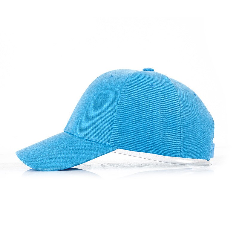 Baseball keps män justerbar snapback hatt solid colorbucket dam stil kepsar utomhus för