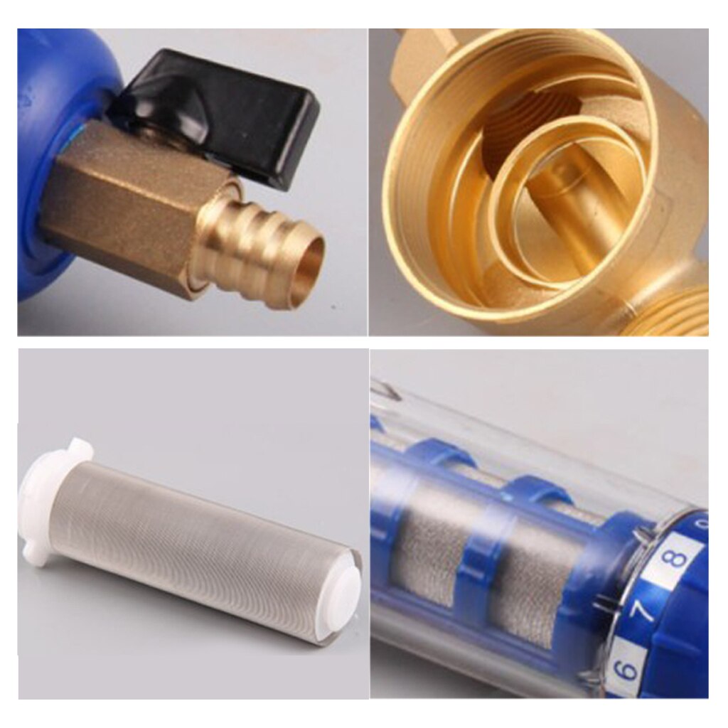 Home Water Purifier Pre-Filter Filtering Mesh Copper Kitchen Tap Faucet