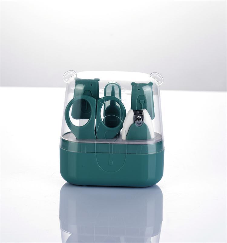 Baby Nagelknipper Care Set Kinderen Nagelknipper Mes Baby Draagbare Anti-Vlees Nagelknipper Manicure Set LB414: color1