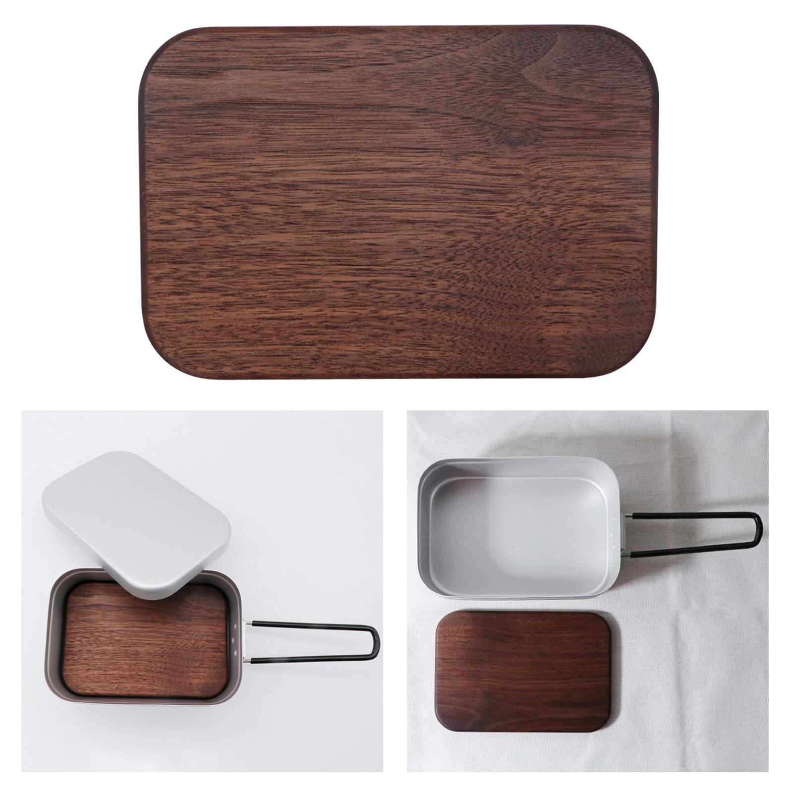 Camping Lunch Box Lid Serving Tray Food Outdoor Cutting Board for Fishing