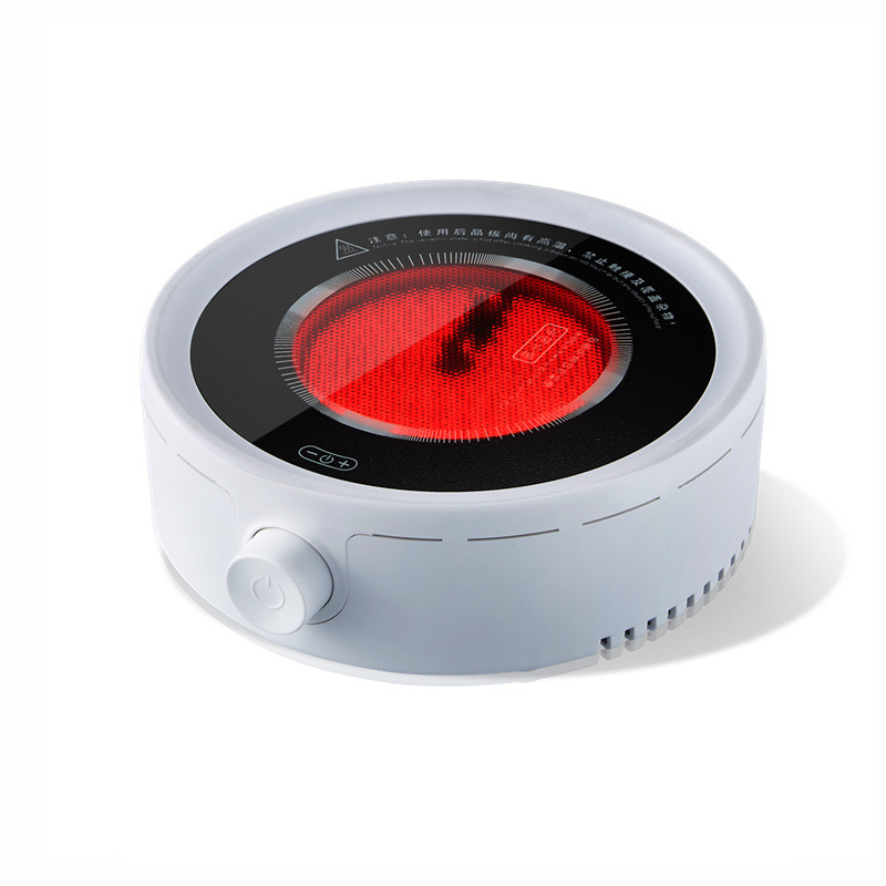 220V Plate Stove Mini Electric Heater Stove Tea Maker For Coffee Milk Soup Heater Multifunctional Cooker 800W: white / AU