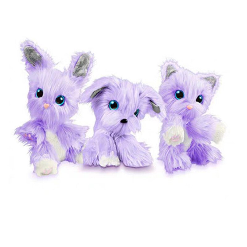 Eco-friendly PP Cotton 3 colors Plush Pet Toys Surprise Bath Cat Dog Rabbit Children's Birthday Stuffed Animal Toys