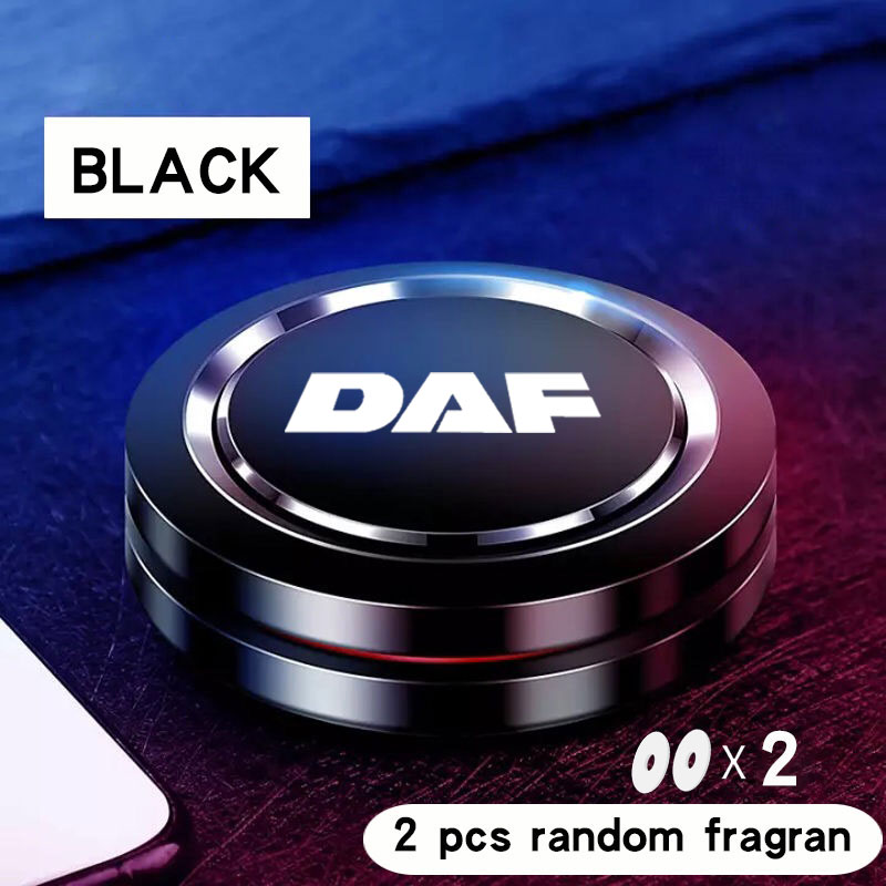 Désodorisant de voiture d'aromathérapie, parfum de saveur, forme d'ovni, décor de parfum pour DAF, voiture xf 95 105 cf lf van, accessoires de camion: Or
