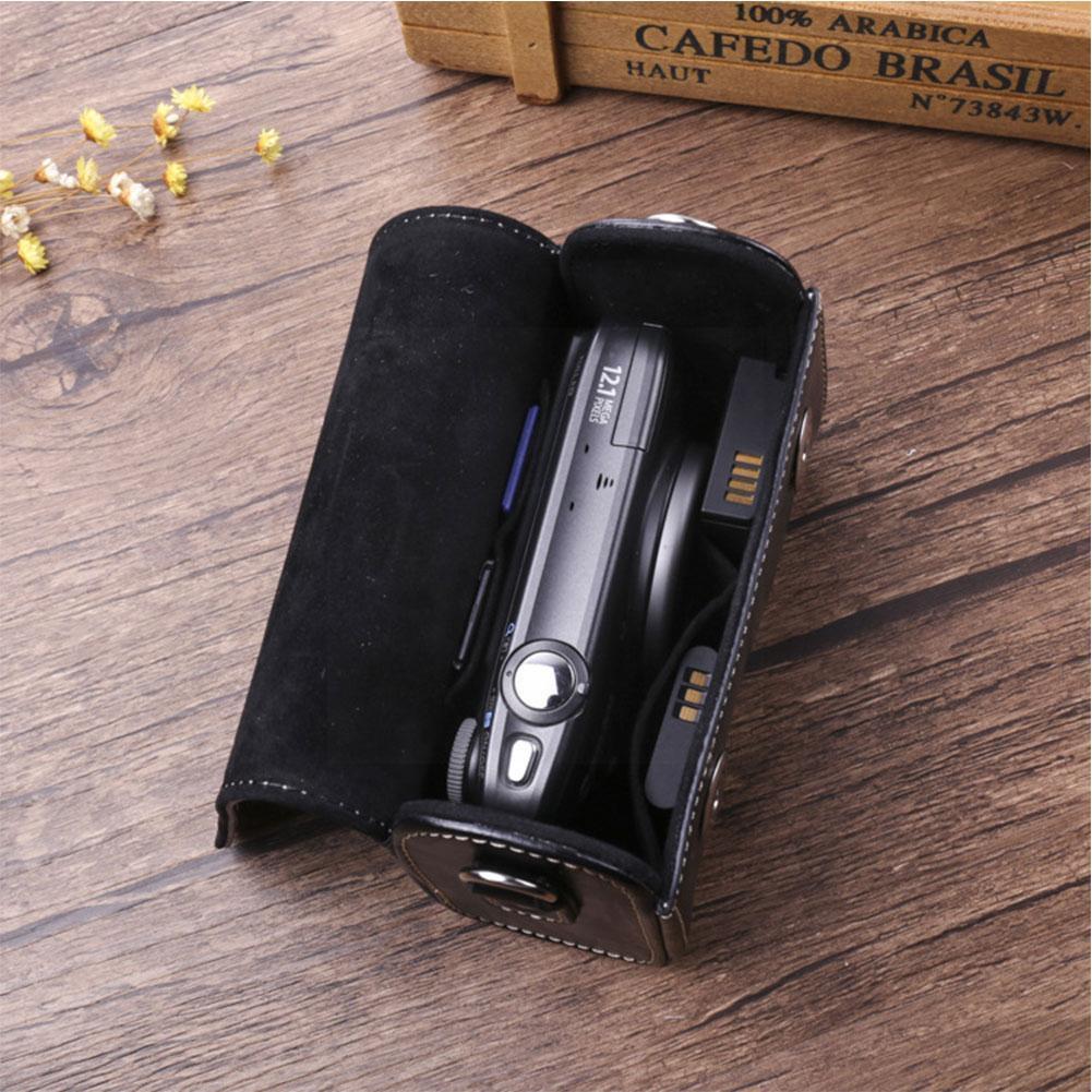 Retro Camera Leather Case Bag For Micro single SONY IV V VII VI HX30 HX80 HX60V HX50 RX100 HX20 VA HX90 HX90V HX99 III HX95 A9J6