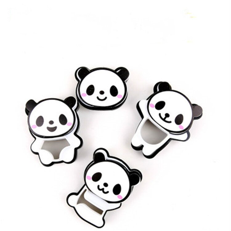 4PCS/set Panda Biscuit Stamp Mold 3D Cookie Plunger Cutter Bread Sandwich Baking Mould Chocolate Candy Decorating Tools