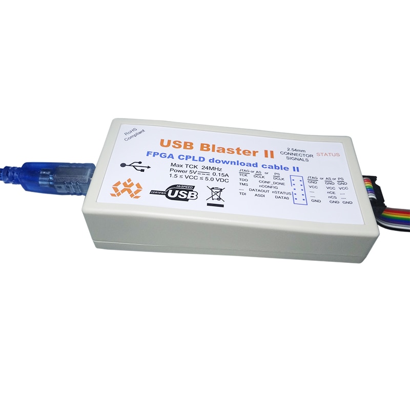 Altera Usb Blaster Ii Fpga/Cpld 2nd Generatie Downloader Intel Rev C Hoge Snelheid