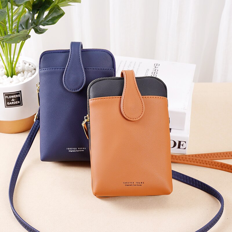 Multifunctionele damesportemonnee telefoonhoesje all-match draagbare portemonnee voor kleingeld multifunctionele portemonnee