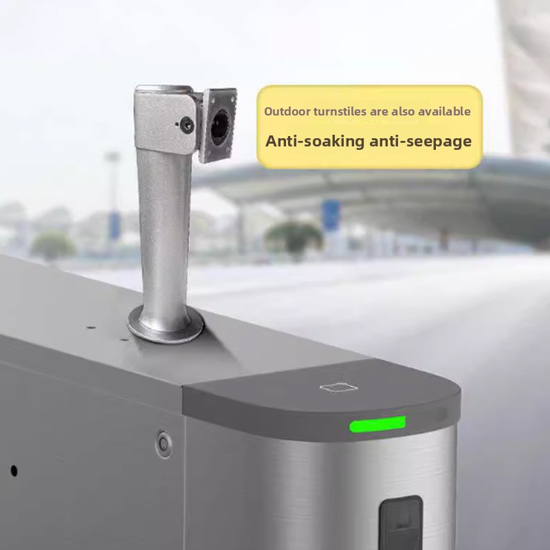 Access control card reader pole mounted waterproof reader facial recognition universal bracket acces control pillar torchbearer