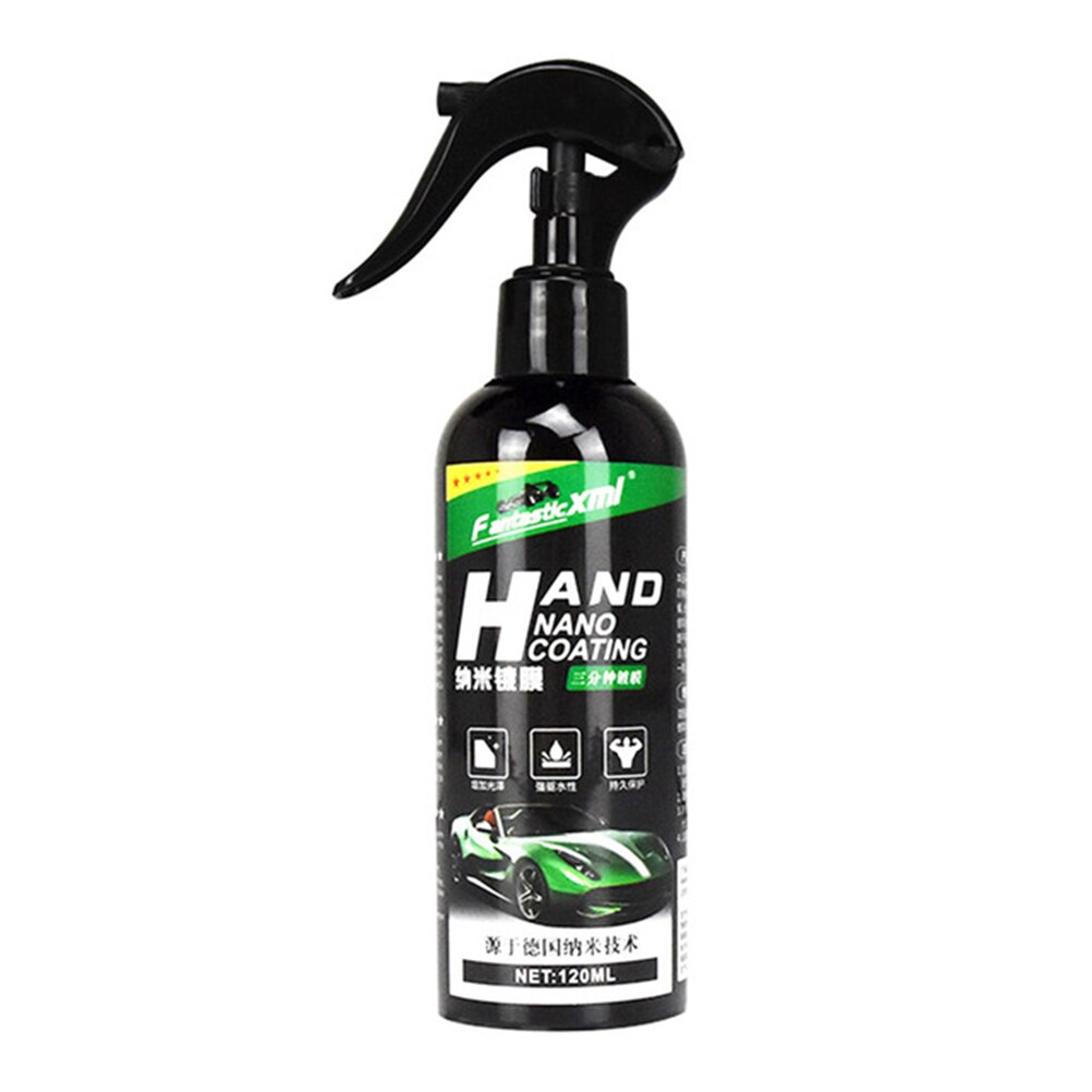 120ml bil keramisk spray voks coating top coat hurtig nano coating auto spray voks bil nano spray coating agent bil detaljer: Default Title