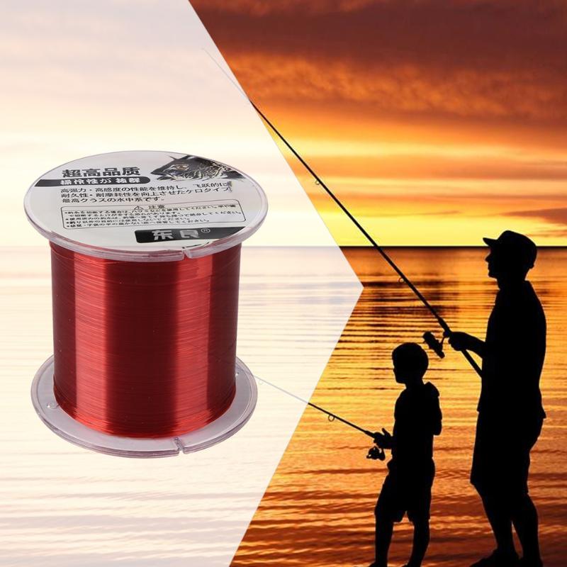 500m Super Strong Monofilament Fishing Line Fluorocarbon Resin Nano Leader Line Outdoor Sea Fishing Rope 2.0, 2.5, 3.0, 4.0