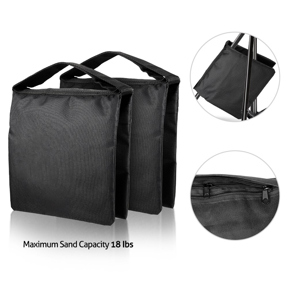 Pano de fundo suporte de fundo foto estúdio luz tripé fotografia tela verde cenários aniversário chromakey sacos de peso