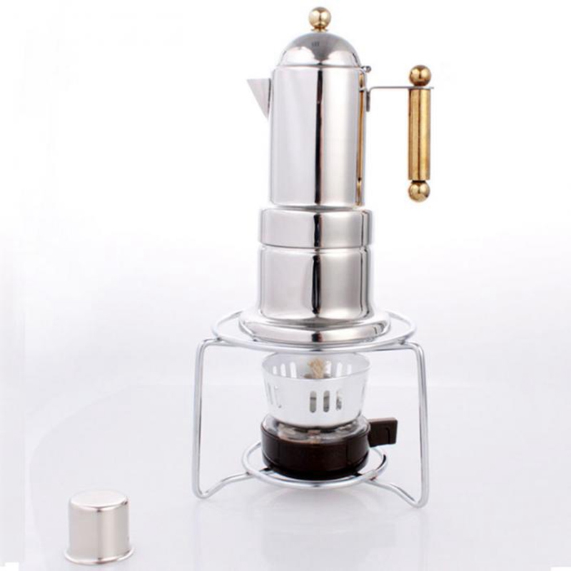 Estufa de Alcohol, lámpara de Alcohol, quemador de mecha de Alcohol (no incluye Alcohol) herramientas de calefacción de sifón café, accesorios para recipiente de sifón de café