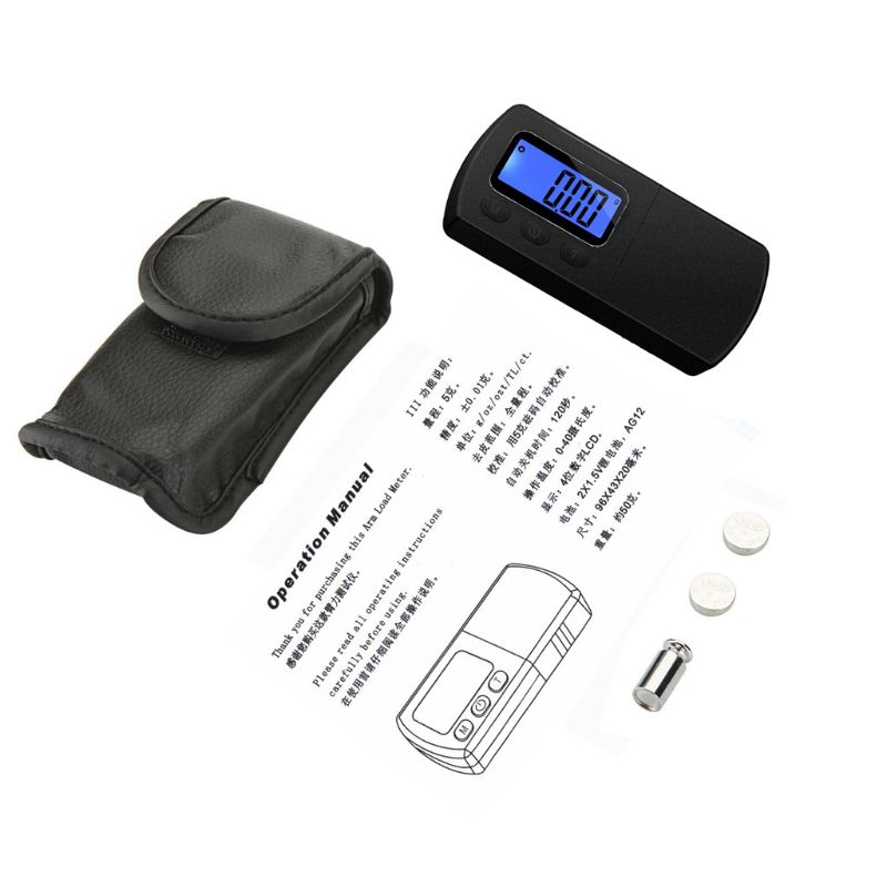 LED Digital Turntable Stylus Needle Force Scale Gauge For LP Record Player Phono