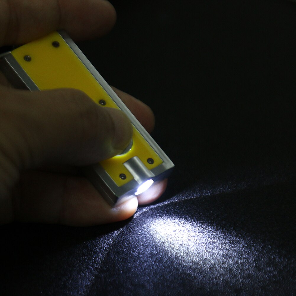 1pc mini lommelygte lampe åben dør lys camping led tetris nøglering bærbare udendørs elementer til camping