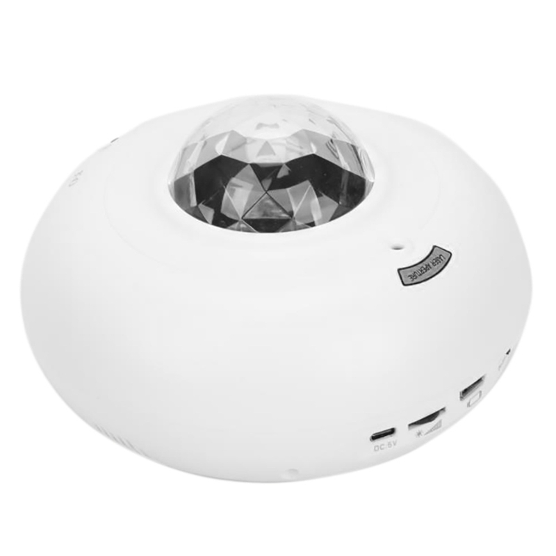 Projektor do oświetlenia nocnego z głośnikiem Bluetooth dynamiczne światło nocne RGB dla dzieci dorośli do sypialni/imprez/wystroju domu: Default Title