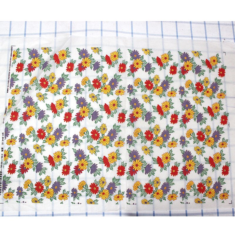 Ceramic Art Underglaze Color Flower Paper Blue and White Porcelain Sticker Jingdezhen DIY Ceramic Transfer Paper Ceramic Tools: 4