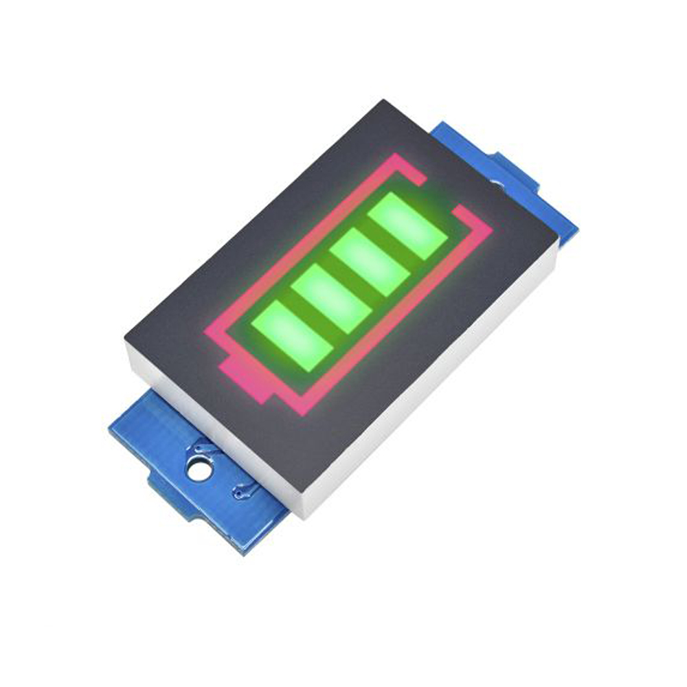 BMS 6S 18650 Lithium Battery Capacity Indicator Green Backlight LED Display Power Bank Charge Accessory