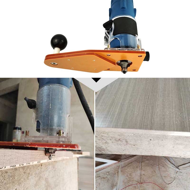 Trimming Machine Balance Board Flip Board guide table Electric Wood Milling Chamfering For Woodworking Work Bench