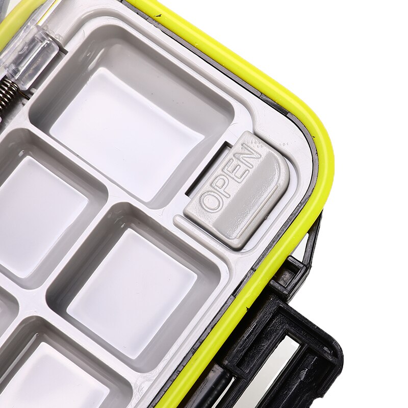 3 Style Fishing Tackle Box Waterproof Double Layer Compartments Fishing Lure Hook Storage Case Accessories