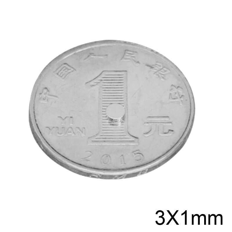 100 ~ 5000 st 3 x 1 mini små runda magneter 3mm*1mm neodymmagnet dia 3 x 1mm permanenta ndfeb starka kraftfulla magneter 3*1 mm