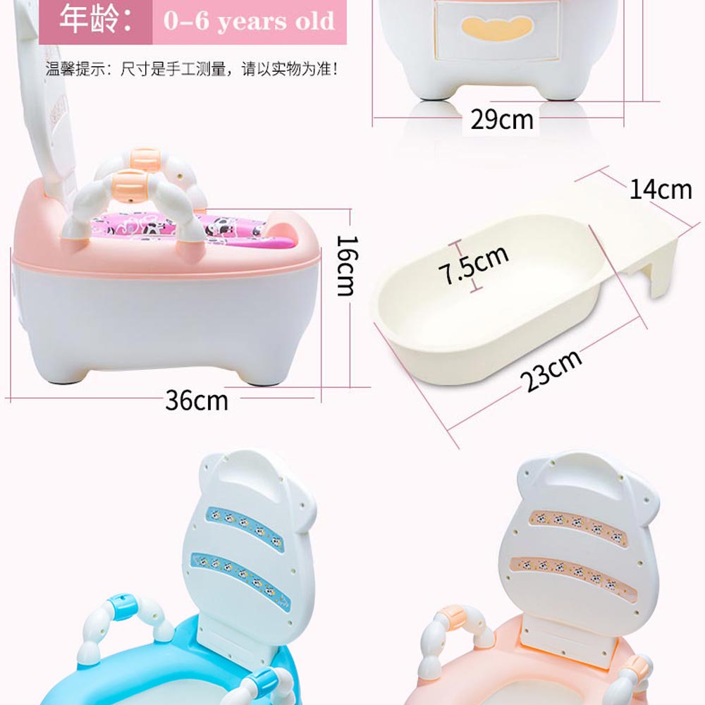 Portable Baby Pot Cute Toilet Seat Pot For Kids Potty Training Seat Children's Potty Baby Toilet Bowl Pot Training Potty Toilet