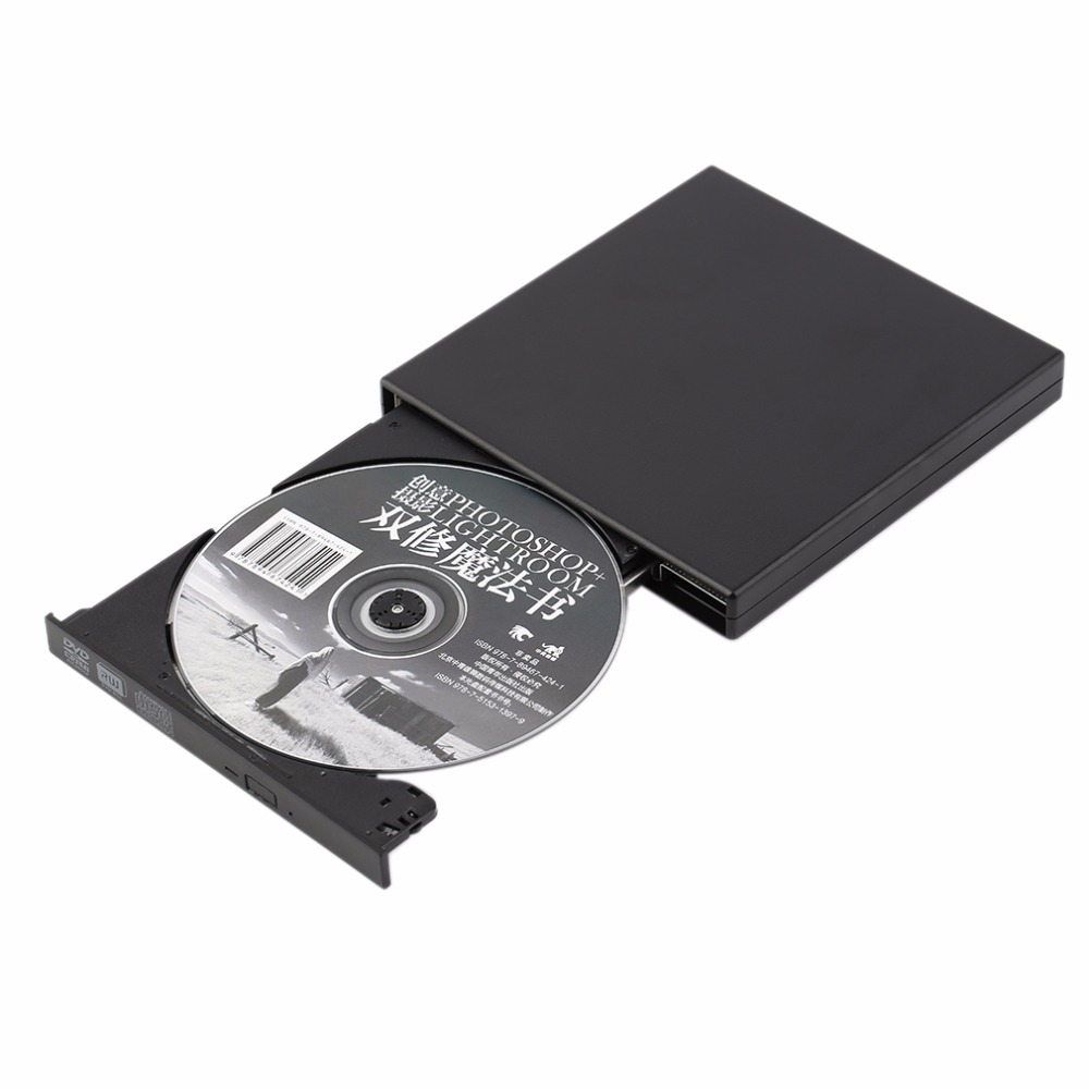 USB 2.0 External CD+-RW DVD+-RW DVD-RAM Burner Drive Writer For Laptop PC