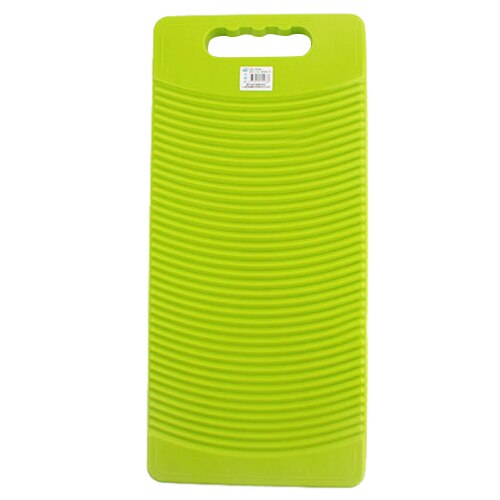 Plastic Rectangle Washboard Wash Clothes Board 50cm long red, green, blue ran