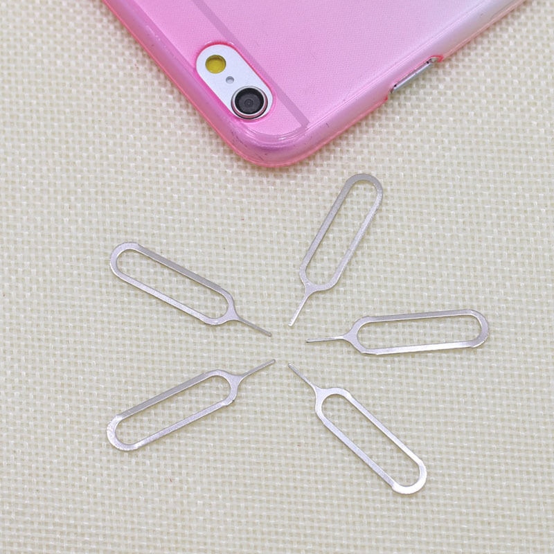 1000 pièces Sim carte plateau éjecteur éjecteur broche clé outil de suppression pour iPhone Samsung Huawei Univesal téléphone portable SIM carte lecteur éjecteur