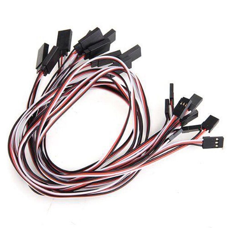 10 Stck 3Stift Männlich zu Weiblich Servo Verlängerung Kabel Blei Draht hdmi kabel Flugzeug Länge