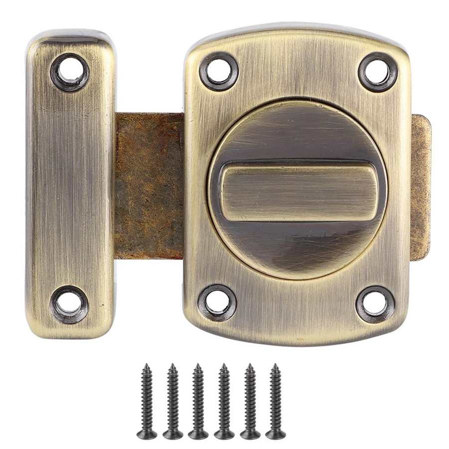 Con Cerradura para puerta de gabinete con accesorios de tornillo cerradura de puerta de aleación de zinc duradera