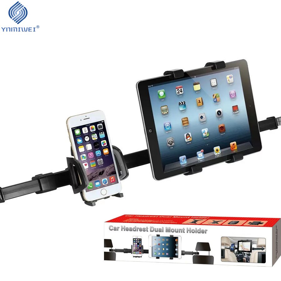 Soporte Universal para tableta de coche, accesorio para reposacabezas de asiento trasero de coche, accesorios para iPad, Xiaomi, Samsung y Lenovo