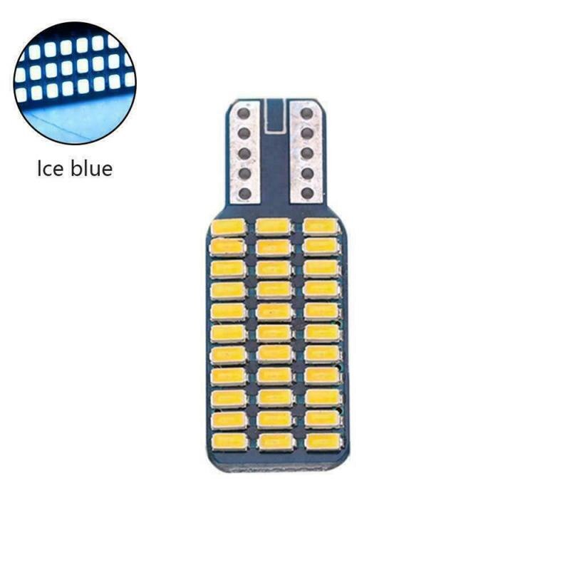 KATUR T10 W5W LED 194 168 2825 Lampadina Cuneo LED CANBUS Senza errori Super Luminoso Rosso Brillante 30x3014SMD 12-24V per Luci Car Dome Map Door Luce di cortesia per Targa (Versione aggiornata
