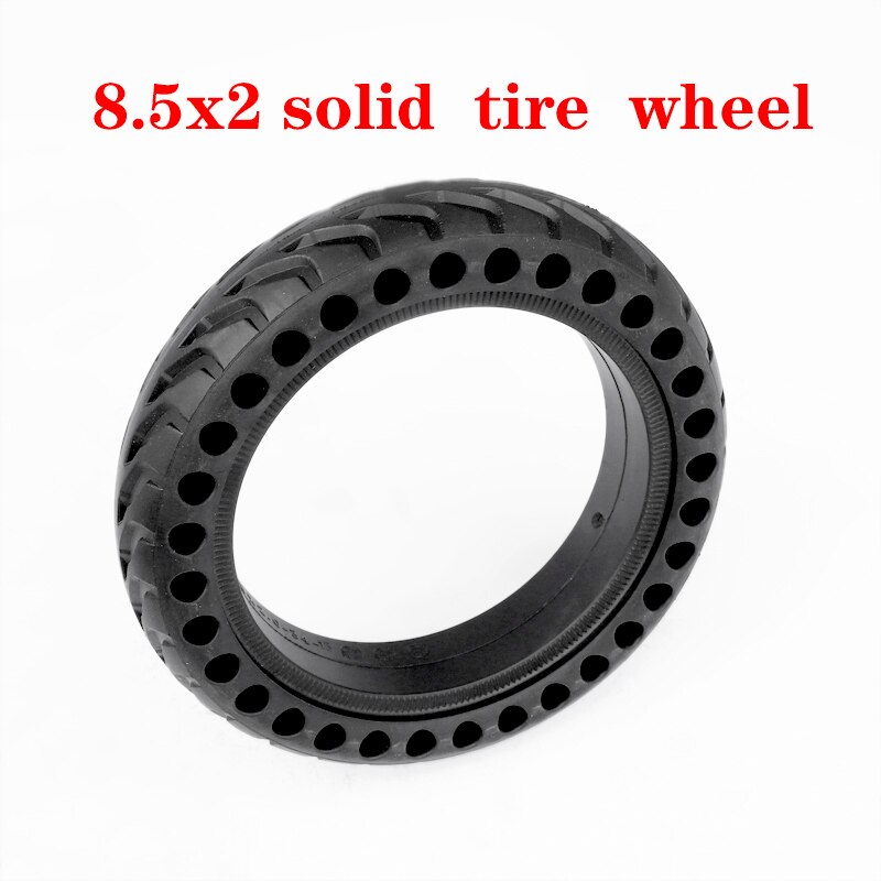 thumbnail image 2 of 2-Pack Red 8.5x2 Solid Scooter Tires - Replacement Wheels For M365 Pro, Gotrax GXL V2 & XR Models 2 of 6