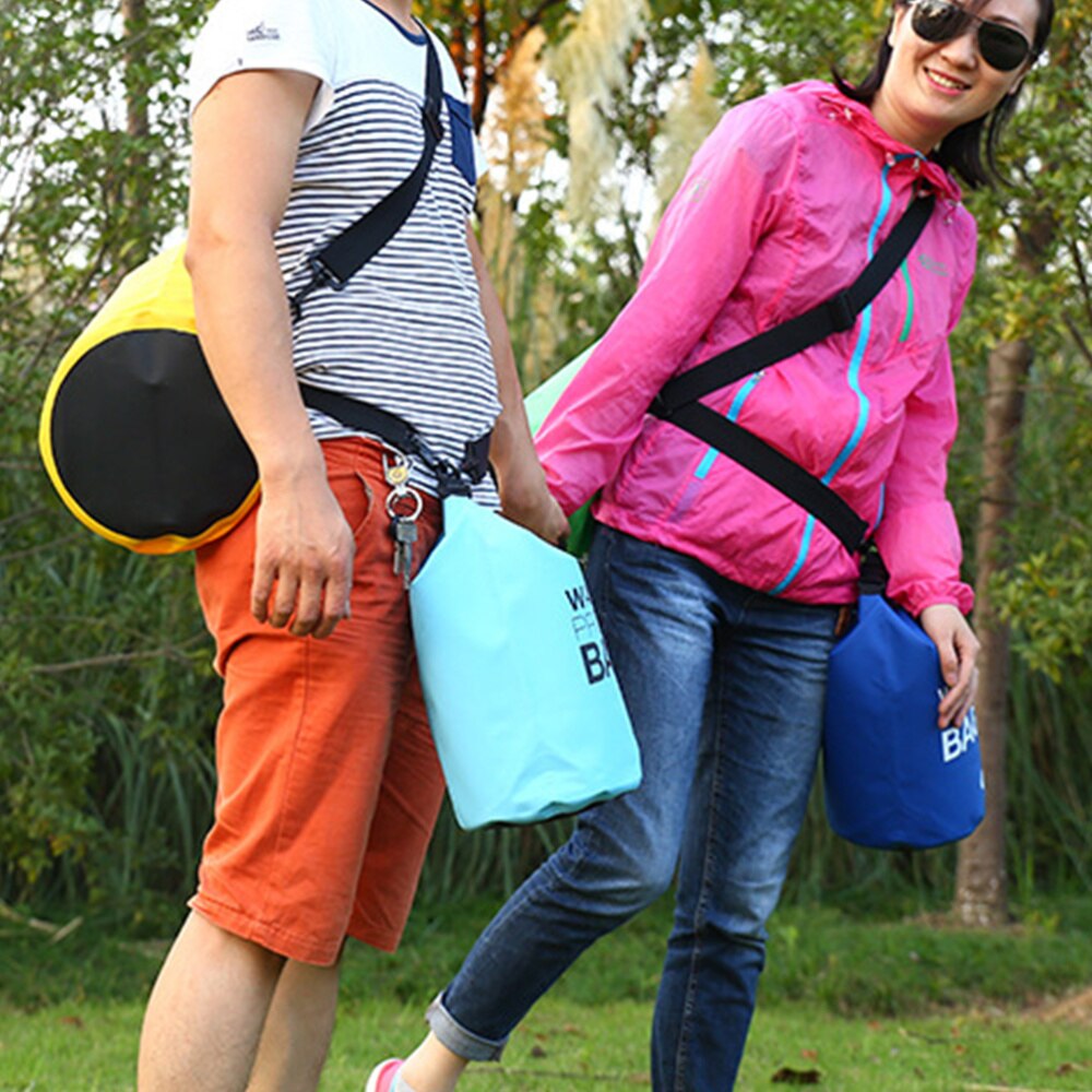 5L Inflatable Bag 500D Waterproof PVC Gear Bags Outdoor Mesh Fabric Sports Buoy for Boating Kayaking Fishing Rafting Swimming Ca