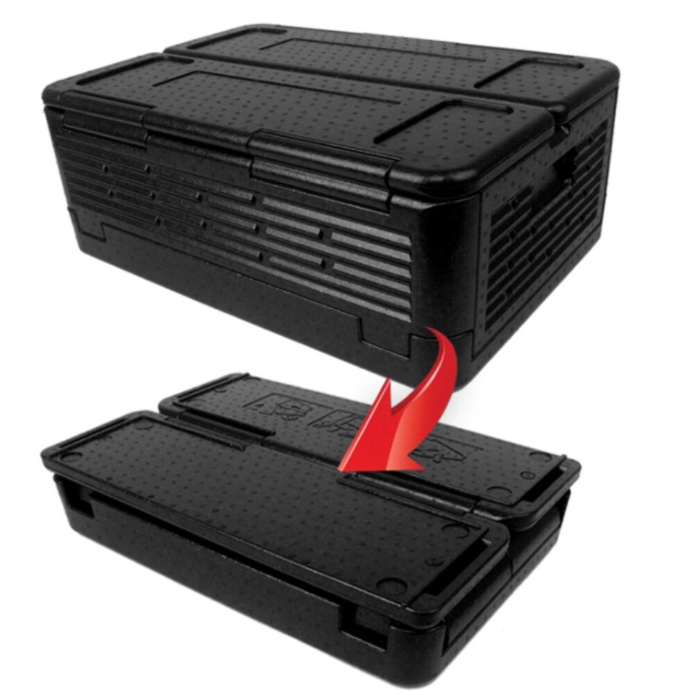 Insulation Folding Incubator 24LEPP Incubator Logistics Supermarket Fresh Food Transportation Fresh Box Car Refrigerator