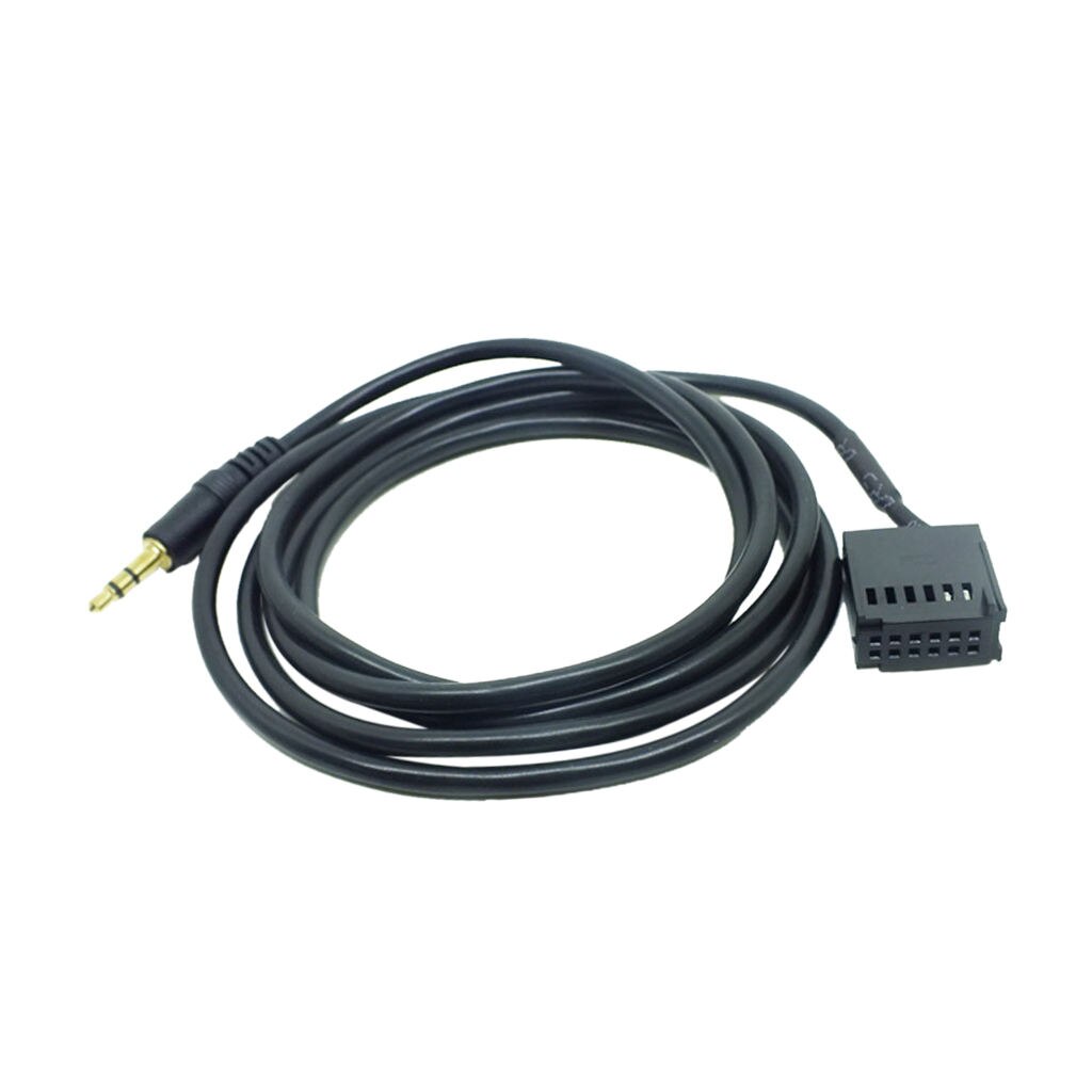 Auto 3.5Mm Male Aux Audio Input Kabel Adapter Voor Ford Focus Fiesta Mondeo,
