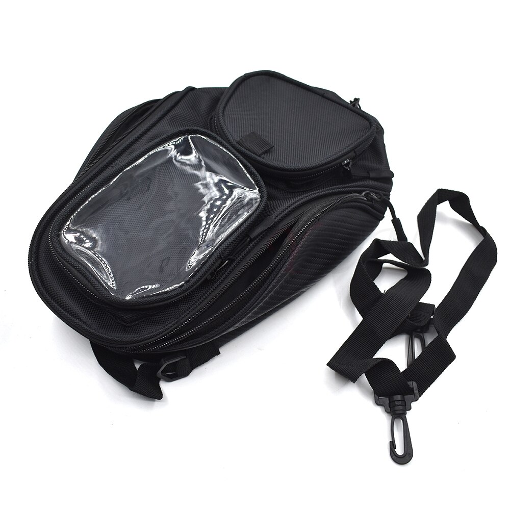 waterproof black tank bag magnetic saddle bag backpack For Ducati 749 999 1098 1198 S R 749/S/R 999/S/R 1198S/R 848 EVO S4RS