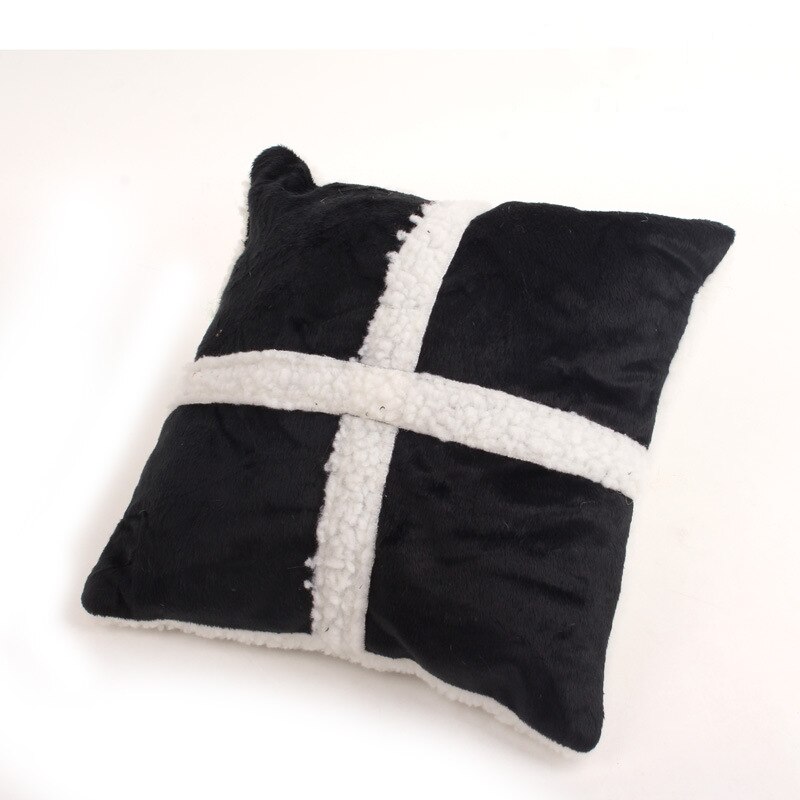 Angleterre Style chien lit maison chien tapis hiver dormir chats nid doux longue peluche chien panier coussin pour animaux de compagnie Portable animaux fournitures