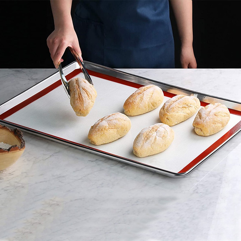 Macaron Non-Stick Silicone Baking Mat Cookie Pad Rolling Dough Mat Baking Gadget Cake Bakeware Pastry Tools for Kitchen Mat