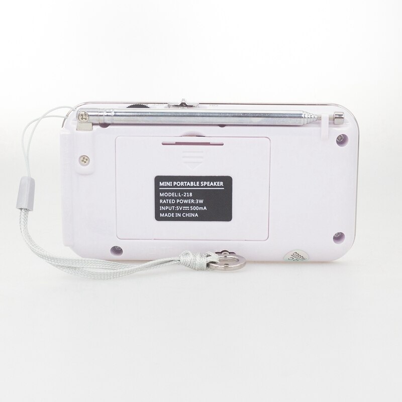 L-218AM Portable Multi Band Digital Auto Radio Scanner FM Am Pocket Radio with Mini Speaker Mp3 Player