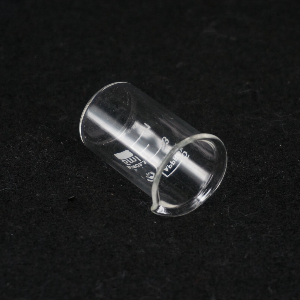 5ML Low Form Beaker Chemistry Lab G3.3 Borosilicate Glass Heavy Wall