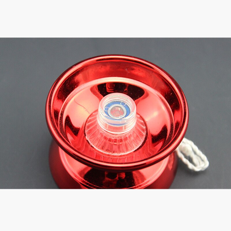 Metall yoyo boll barn leksaker bärande snöre trick jojo boll barn spinner roliga yoyo leksaker игрушки