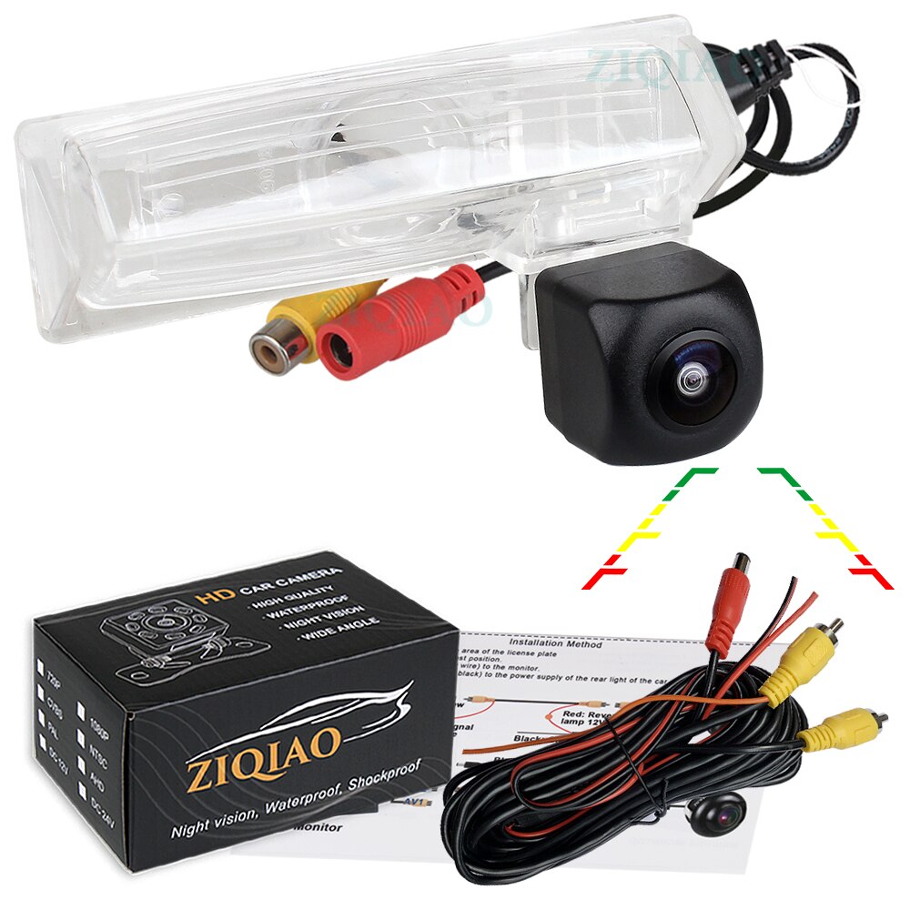 ZIQIAO for Lexus RX ES RX300 RX330 RX350 ES300 ES330 Toyota Aurion Camry Dynamic Trajectory Tracks Rear View Camera HS125: 600P HS125A