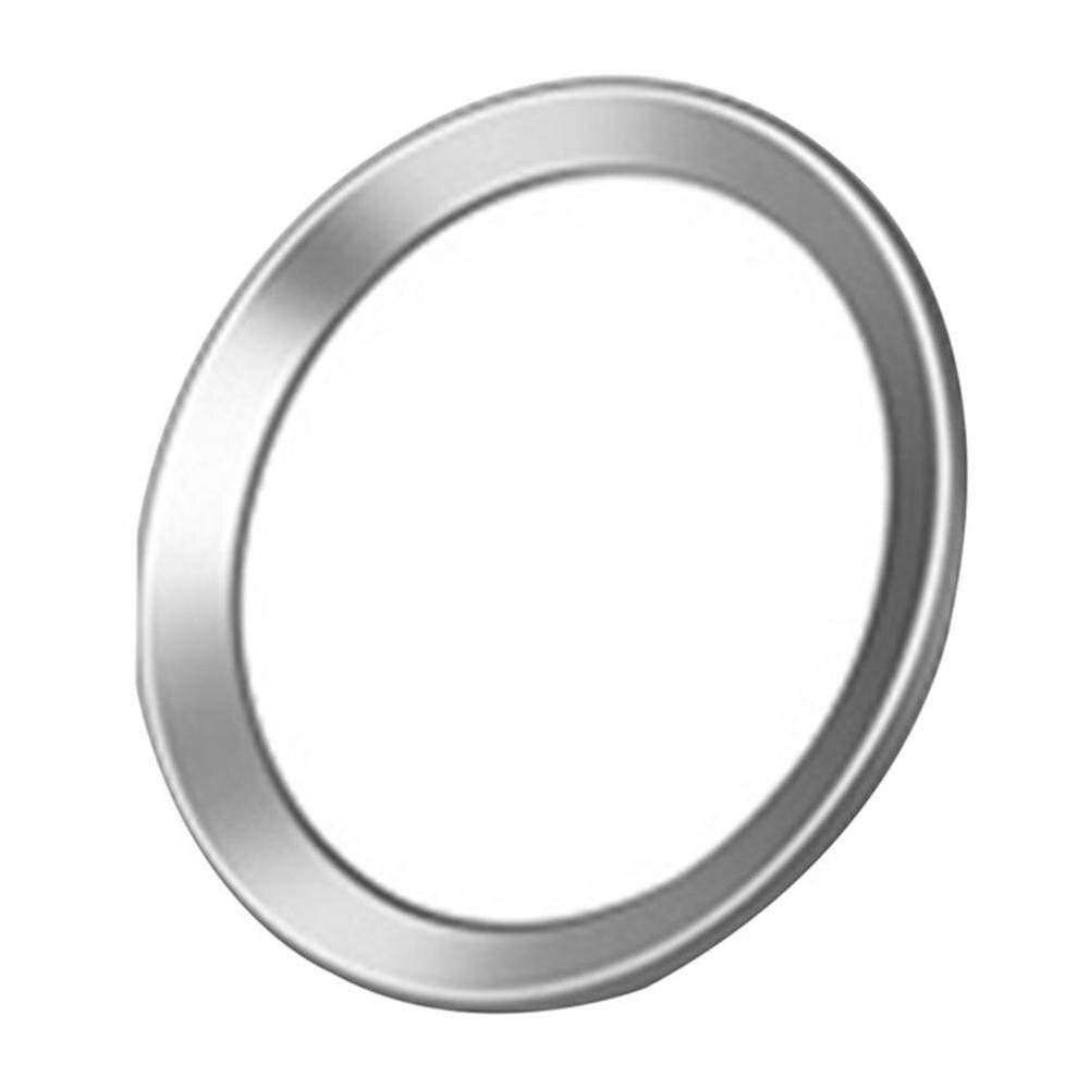 Cool Touch Home Button Sticker Voor Iphone Ondersteuning Vingerafdruk Unlock Touch: Zilver